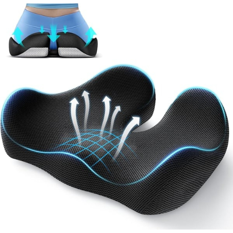 ⏰ Today Only – 49% OFF 🎁 Ergonomic Memory Foam Seat Cushion